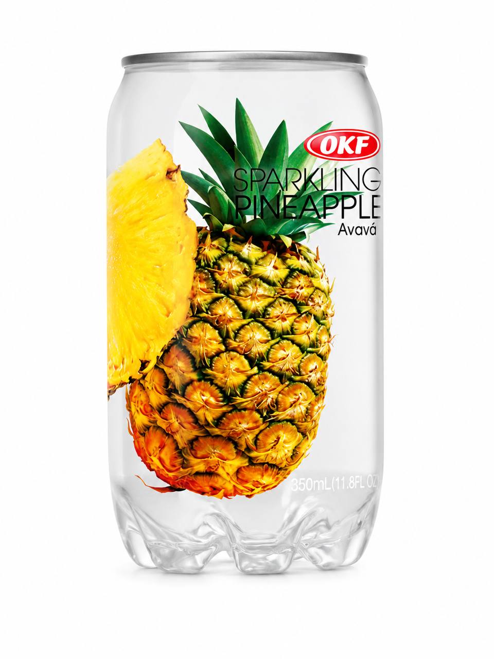 Газована вода зі смаком ананаса OKF Sparkling Pineapple 350 мл
