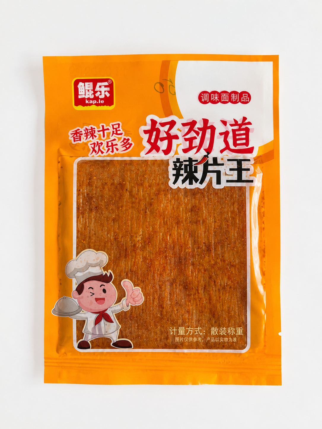 Латяо пластинка класичний китайський гостро-пряний смак Kaple Hao Jin Dao Classic Spicy Latiao 20 г