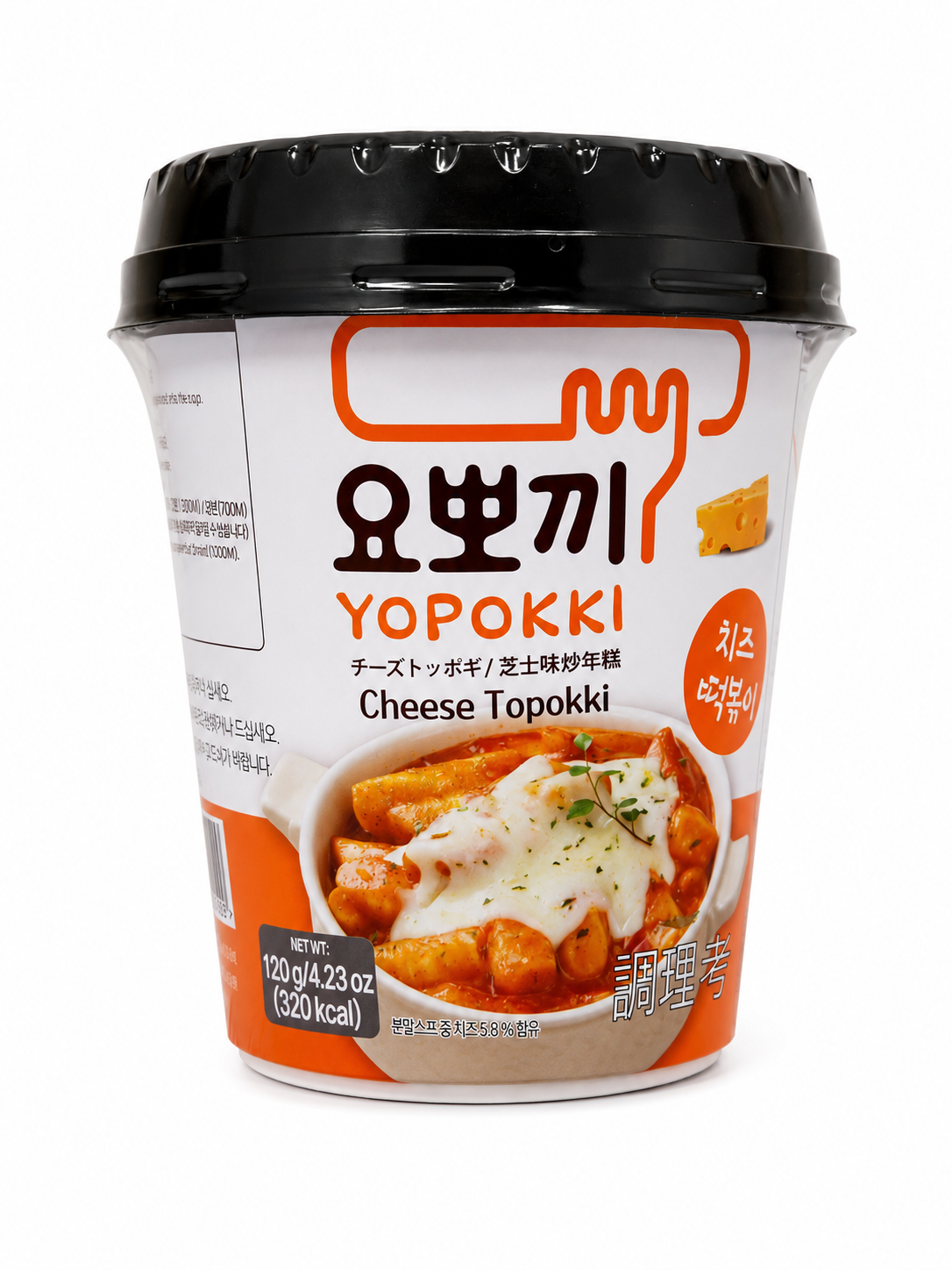 Сирні палички токпоккі швидого приготування Yopokki Cheese Cup 120 г