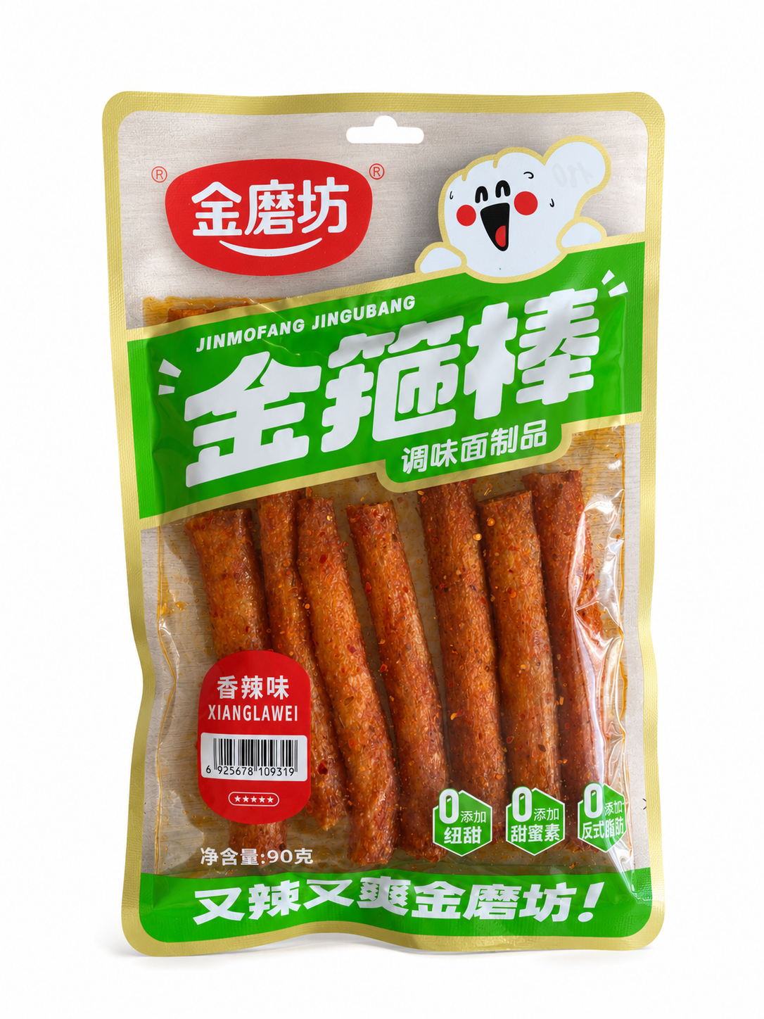 Латяо снек гострі палички Latiao Big Hot Sticks Golden Mill 90 г