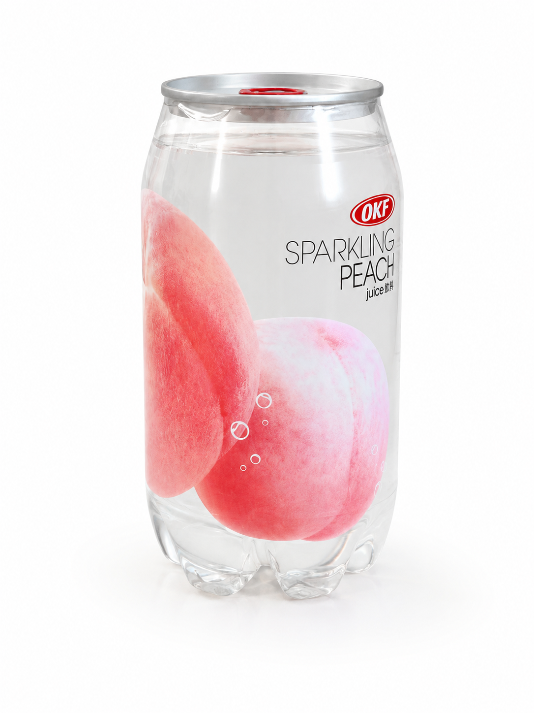 Газована вода зі смаком персика OKF Sparkling Peach 350 мл