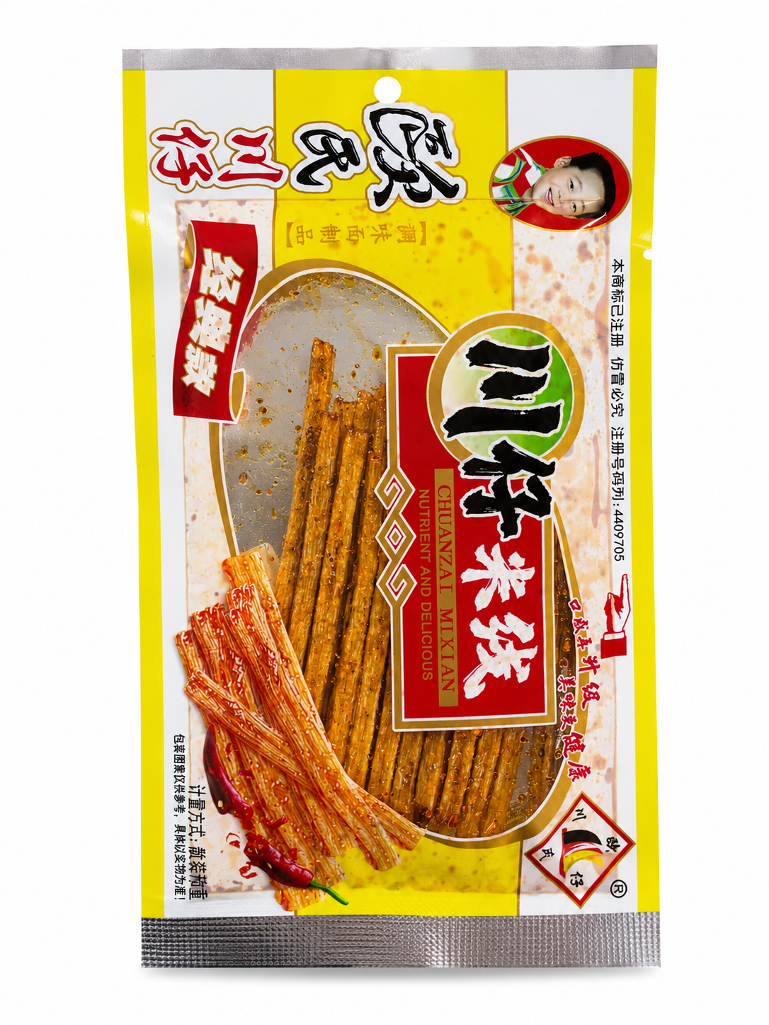 Латяо снек сичуанські гострі палички Latiao Snack Spicy Sichuan Flavor