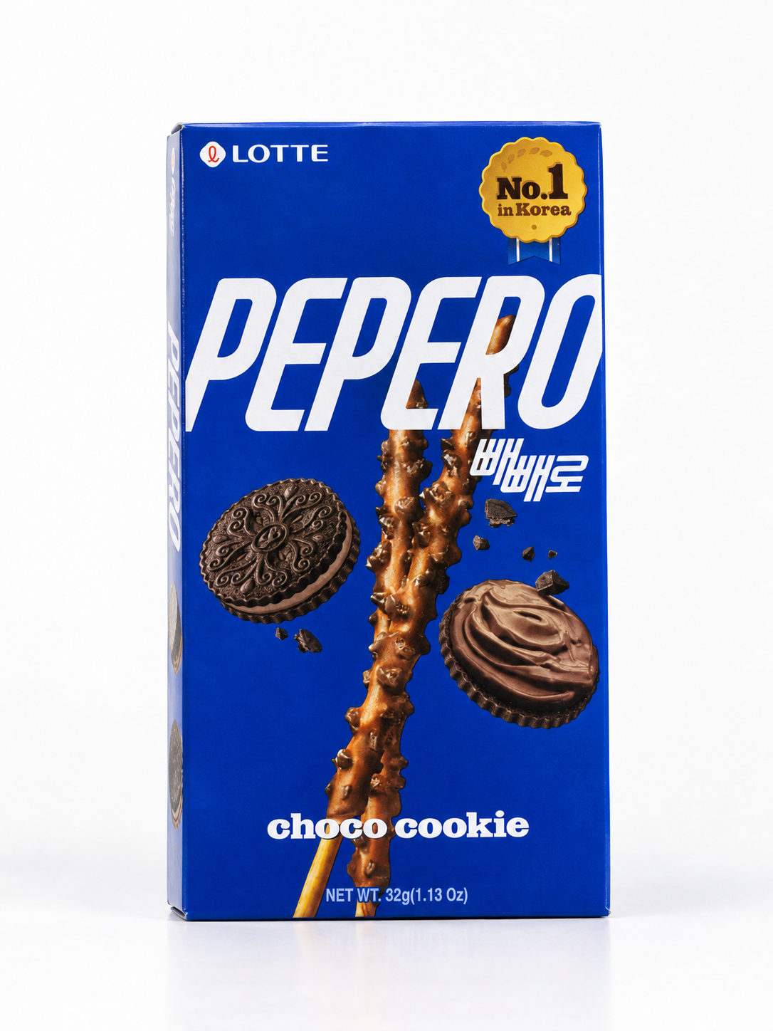 Палички з шоколадом та печивом Pepero choco cookie 32 г