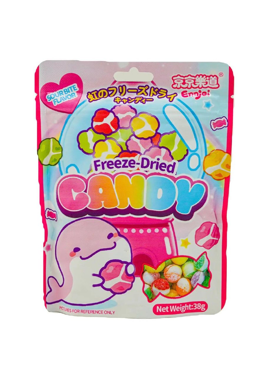 Цукерки Sourbite Freeze Dried Candy ENNJOI 38 г