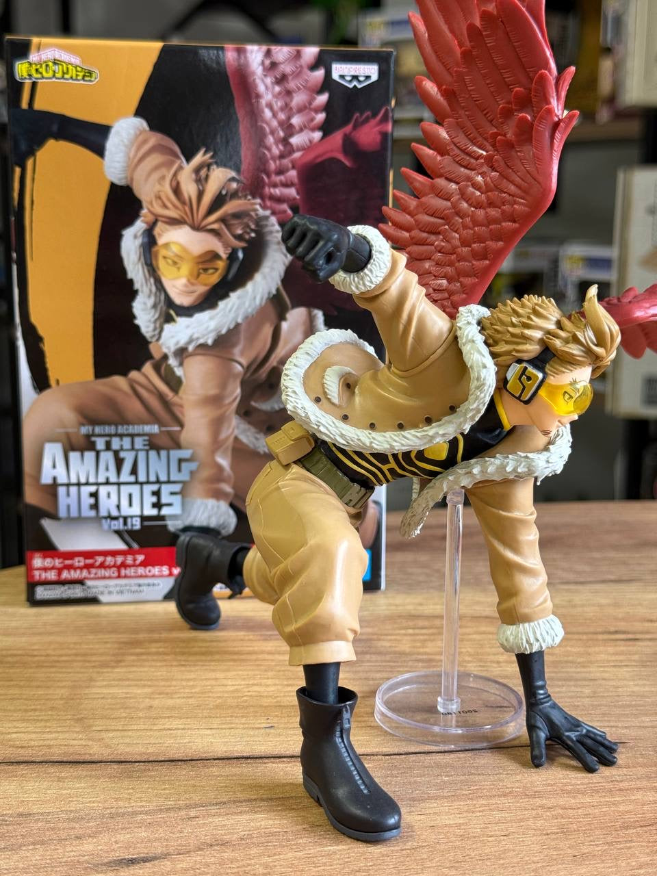 Фігурка Bandai Spirits Яструб Моя Геройська Академія My Hero Academy Keigo Takami 16 см