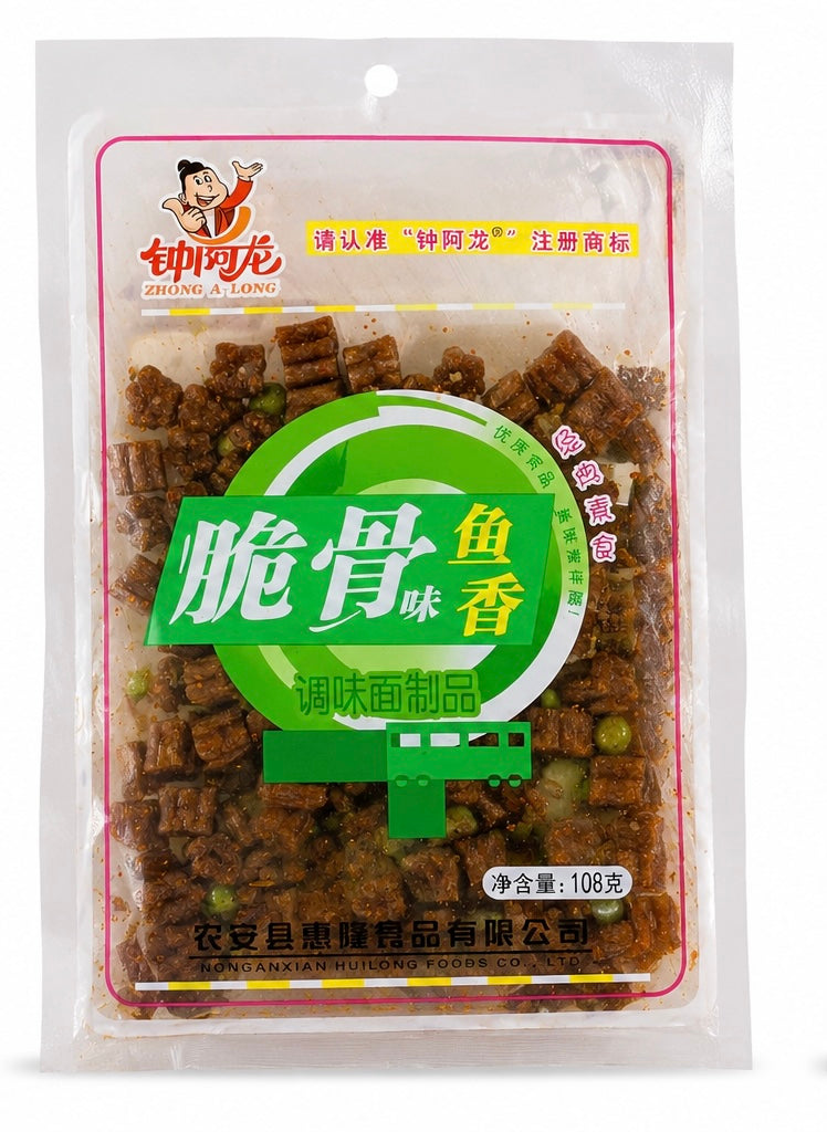 Латяо соєве мʼясо зі смаком азійських прянощів Latiao Zhong A Long Asian Spices & Peas, 108 г