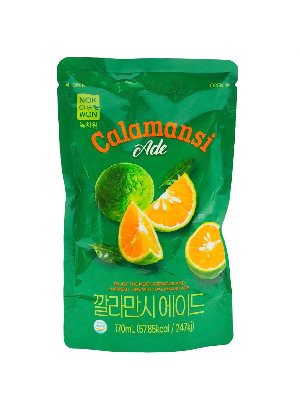Холодний чай зі смаком каламансі Nokchawon Calamansi Cold Tea 170 мл