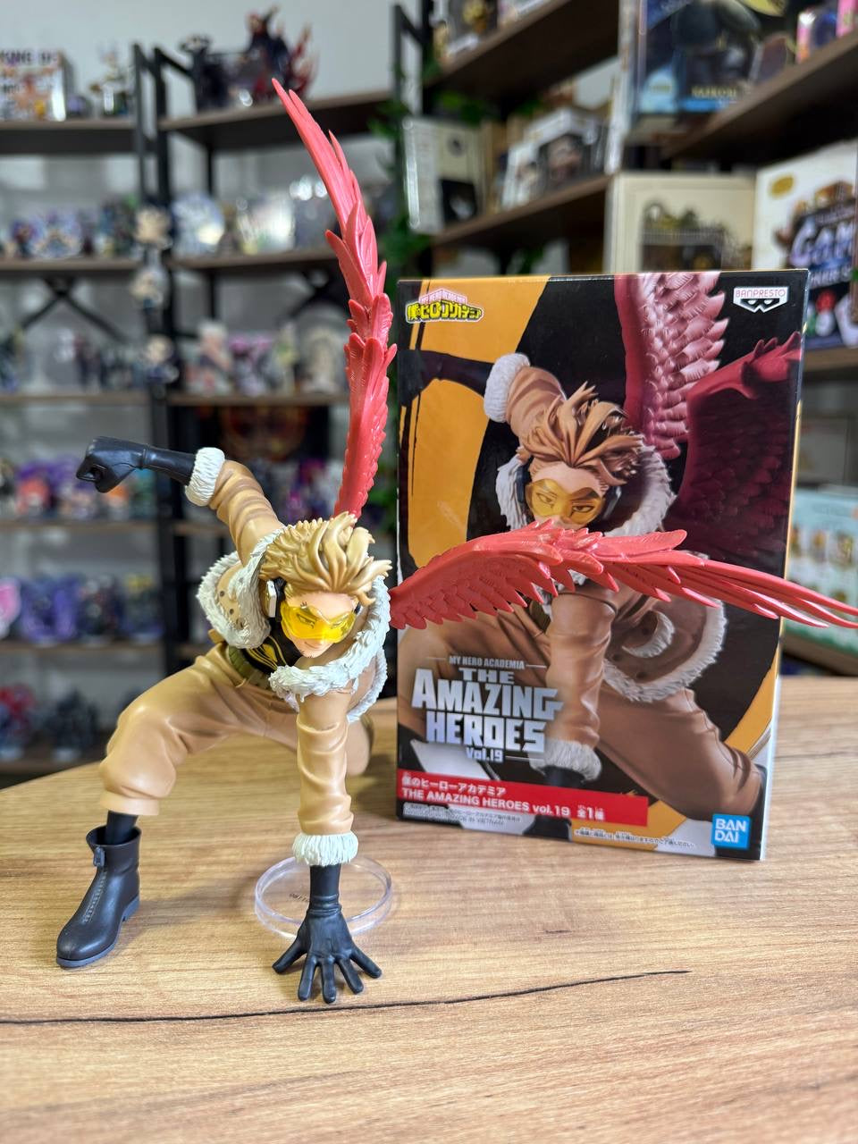 Фігурка Bandai Spirits Яструб Моя Геройська Академія My Hero Academy Keigo Takami 16 см