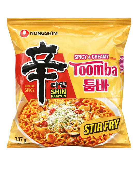 Локшина швидкого приготування гостро-вершкова Spicy & Creamy Toomba NONGSHIM 137 г