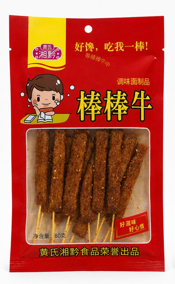 Латяо гострі міні шашлички Latiao Huangshi Xiangling 80 г