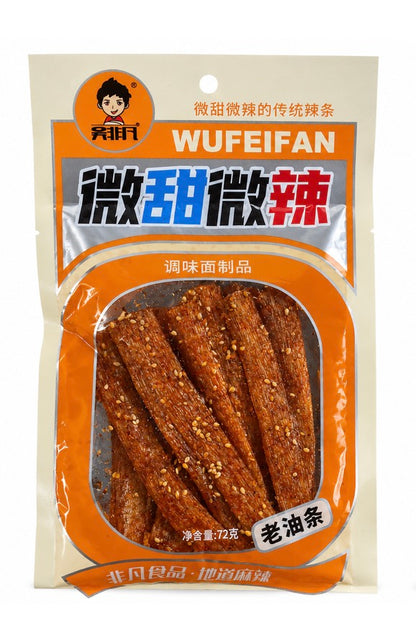 Латяо Wufeifan солодко-гостре Latiao Wufeifan Mildly Sweet & Spicy 72 г