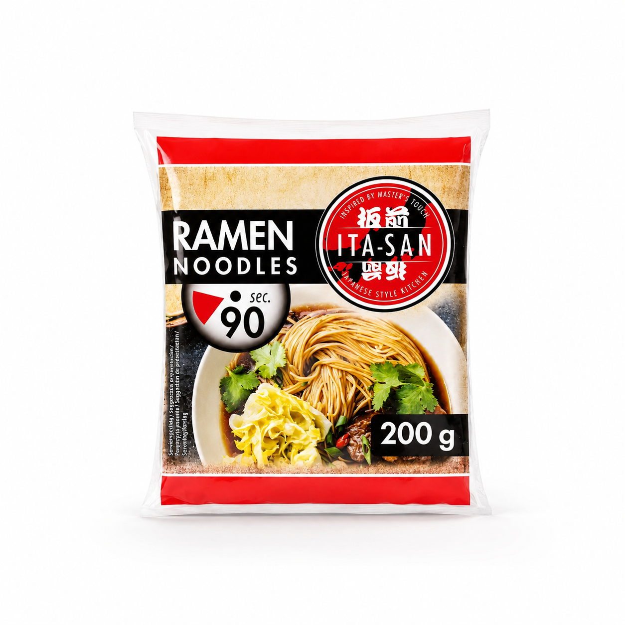 Пшенична локшина Ramen ITA-SAN 200 г