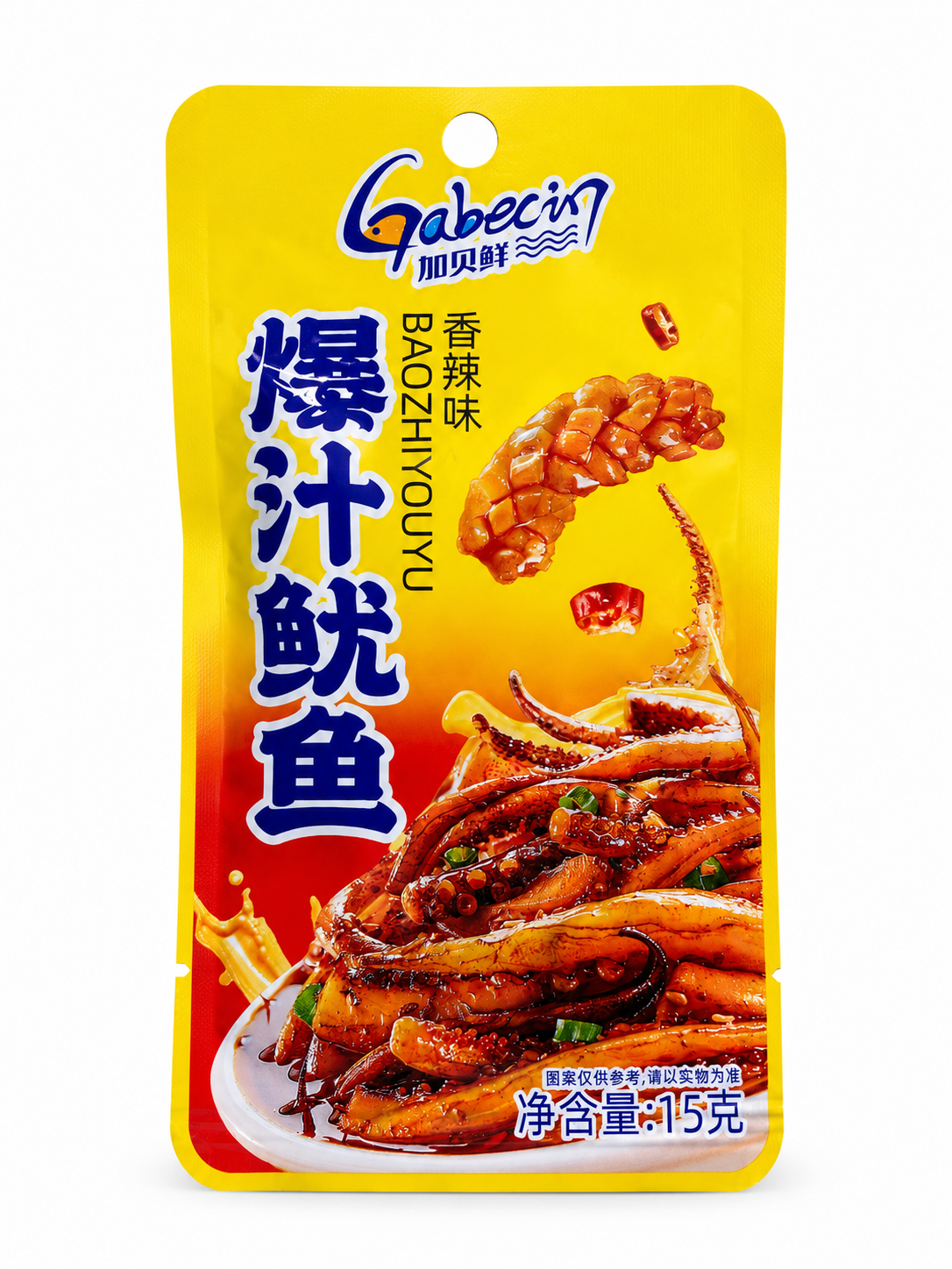 Снек з кальмара Gabecin Spicy Squid Snack 15 г