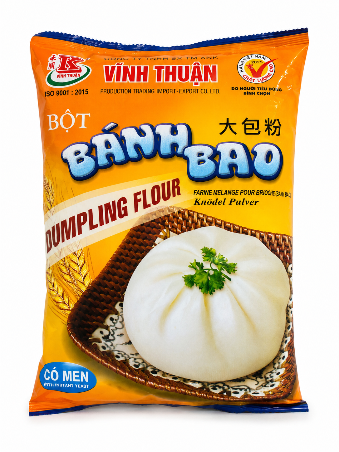 Суміш для парових булочок Bánh Bao Dumpling Flour, 400 г