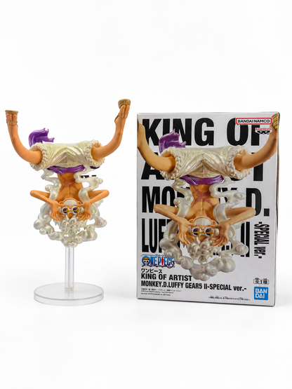 Фігурка Луффі 5 гір Ван Піс | One Piece Luffy Gear 5 Banpresto King of Artist 15 см