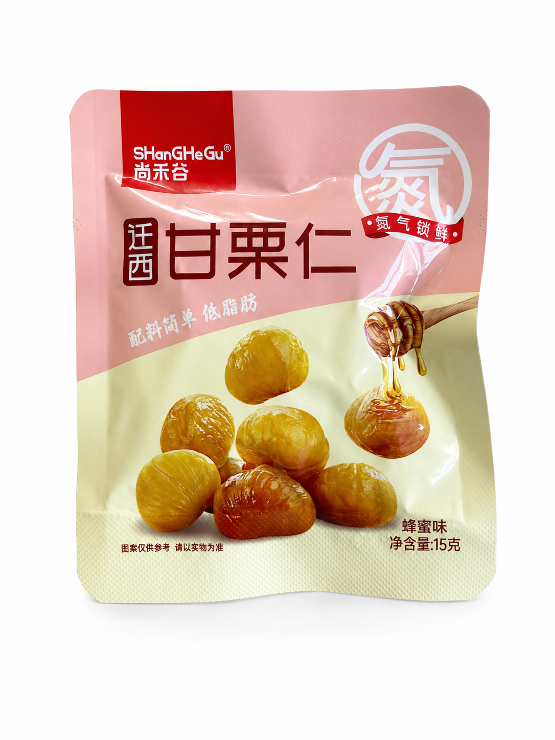 Снек каштани з медом SHaNGHeGu Roasted Chestnuts with Honey 15 г