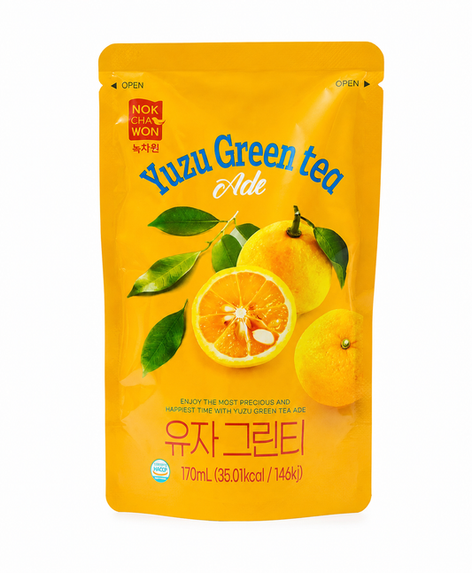 Холодний зелений чай з юдзу Nokchawon Yuzu Green Tea 170 мл