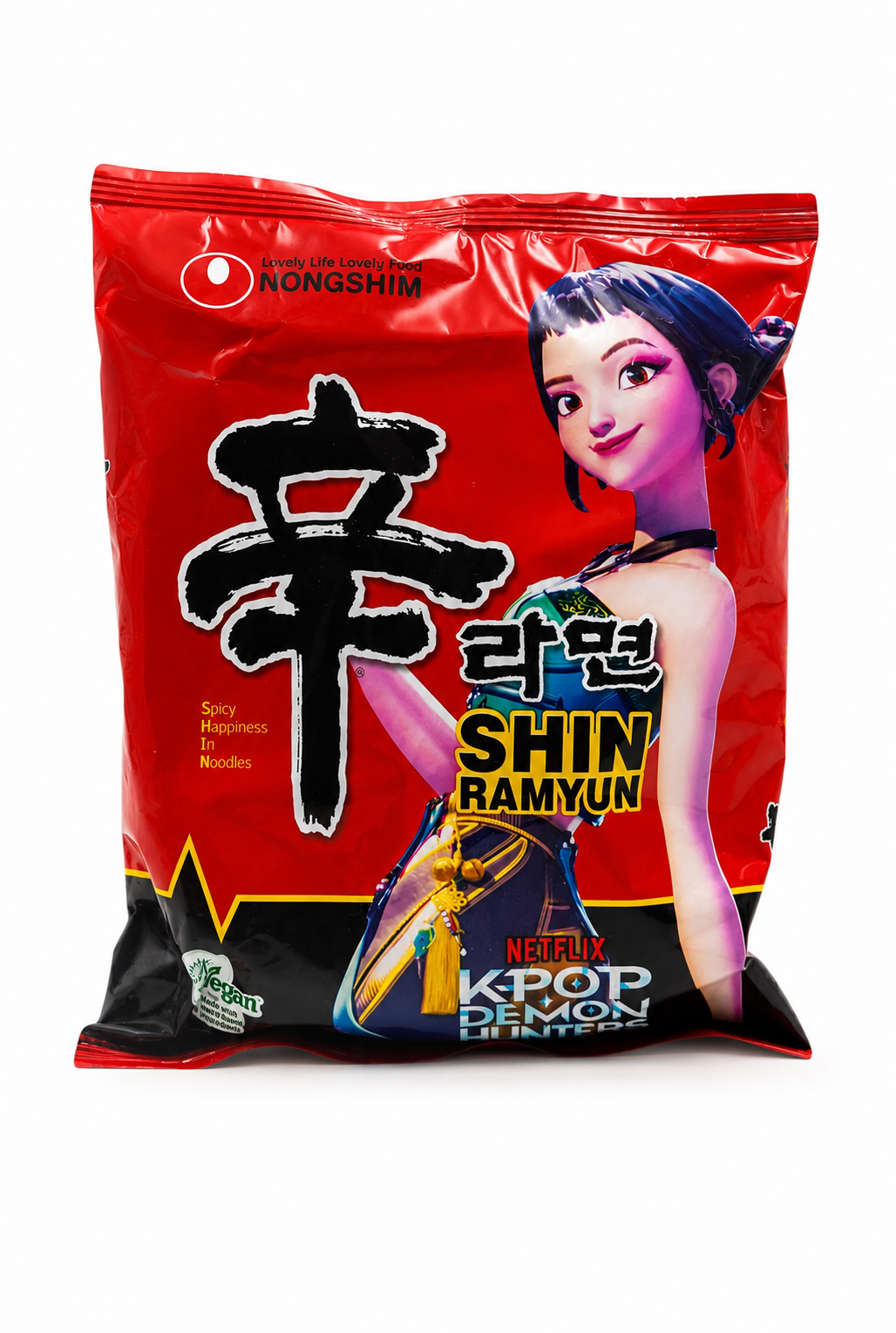 Локшина швидкого приготування з грибами Shin Ramyun (K-POP) NONGSHIM 120 г