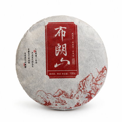 Чай Шу Пуер Булан Шань млинець Shu Pu-erh Tea “Bulang Shan” 100 г