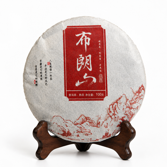 Чай Шу Пуер Булан Шань млинець Shu Pu-erh Tea “Bulang Shan” 100 г