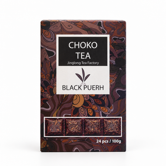 Чай Шу Пу Ер Цзин Лун Подорожній Choko Tea Black Puerh 100 г