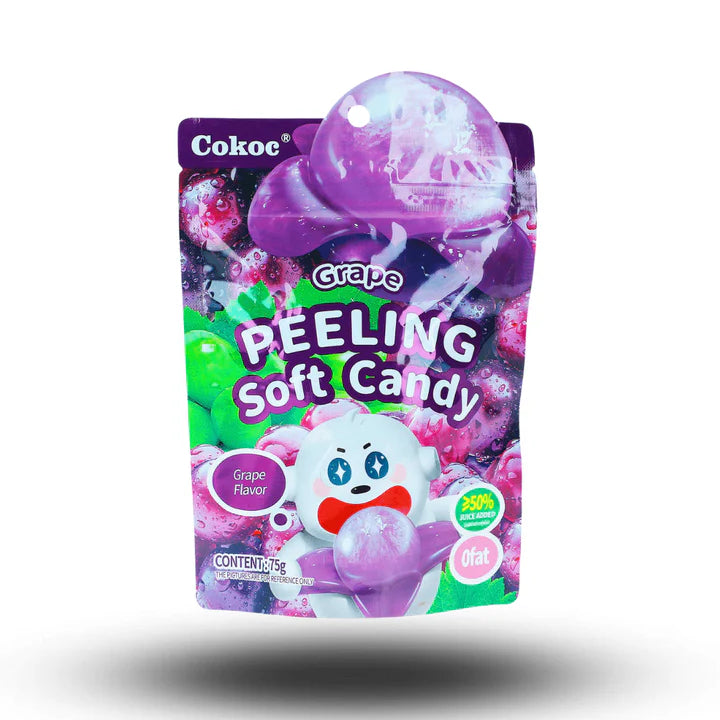 Цукерки з виноградом Soft Peeling Grape Flavour Cakoc 75g