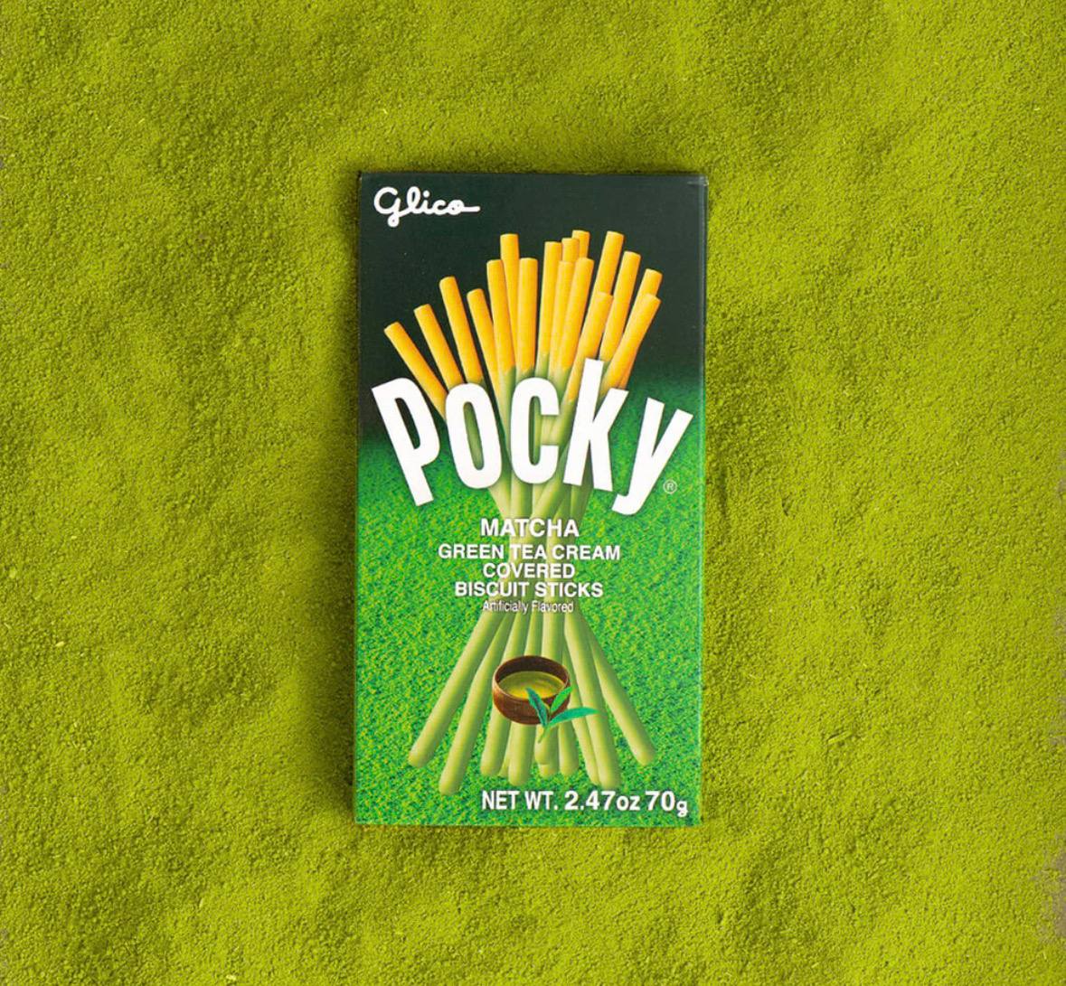 Палички зі смаком матчі Pocky Matcha Green Tea Glico 33 г