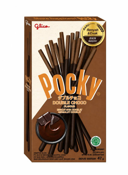 Палички з подвійним шоколадом Pocky Double Chocolate Glico 47 г