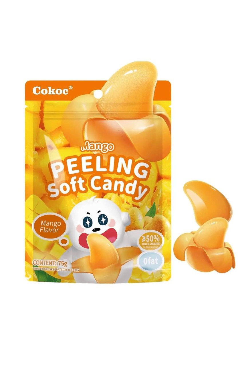 Цукерки зі смаком манго Soft Peeling COKOC 75 г