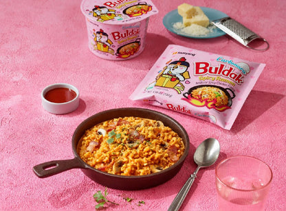 Локшина швидкого приготування з куркою в соусі карбонара Buldak Samyang Carbonara 130 г